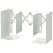 Sujetalibros Telescopico Ajustable Color Blanco