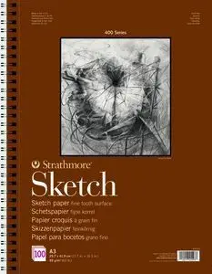 Bloc Encolado 14,8X21 100H Strathmore Sketch (400)