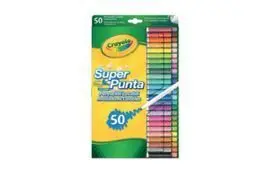 50 Rotuladores Super Punta Lavables