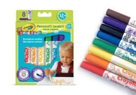 8 Rotuladores Lavables Mk