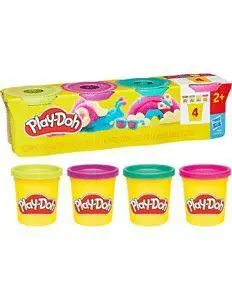 Juego Play-Doh Pack 4 Botes Surtidos