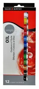 Estuche 12 Tubos Oleo 12Ml Simply