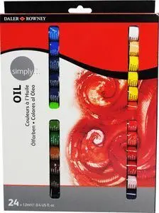 Estuche 24 Tubos Oleo 12Ml Simply