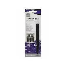 Set Simply Caligrafia Porta-Pluma + 5 Plumillas
