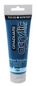 Pintura Acrilica Graduate 120Ml Phthalo Turquesa