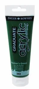 Pintura Acrilica Graduate 120Ml Hookers Verde