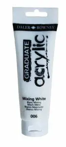 Pintura Acrilica Graduate 120Ml Mixing Blanco