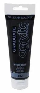 Pintura Acrilica Graduate 120Ml Pearl Negro