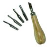 GUBIA DAL ADIGRAF PROFESIONAL MANGO MADERA + 4 CUC