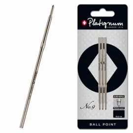 Recambio Boligrafo Platignum N9 y Carnaby Negra 3