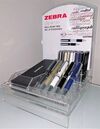 EXPOSITOR 20 BOLIGRAFOS ZEBRA SL-F1 0,7 COLORES SU