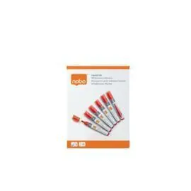 Rotulador Nobo Tinta Liquida Rojo Punta Conica