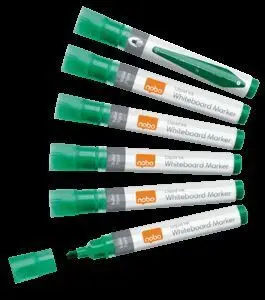 Rotulador Nobo Tinta Liquida Verde Punta Conica