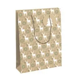 Bolsa Regalo Lovely Home Green 26,5X14X33Cm