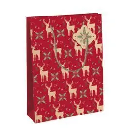 Bolsa Regalo Lovely Home Red 26,5X14X33Cm