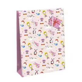 Bolsa Regalo Heroes de mi Infancia 26,5X14Xx33Cm N