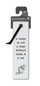 Marcapaginas Literariobooks a Cat