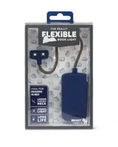 Lampara Lectura Flexible Azul Oscuro