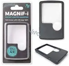 Lupa con Luz Magnif-I Pocket Magnifier