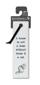 Marcapaginas Literariobooks a Cat