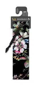 V a Marcapaginas Black Floral