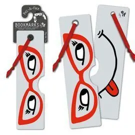 Marcapaginas Gafas Rojas