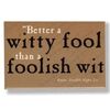 IMAN RECTANGULAR WITTY FOOL