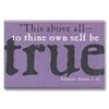 IMAN RECTANGULAR TO THINE OWN SELF BE TRUE