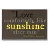 IMAN RECTANGULAR LOVE COMFORTETH LIKE SUNSHINE