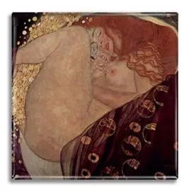 Iman Cuadrado Klimt Danae