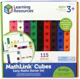 Juego Set Actividades con Cubos Mathlink