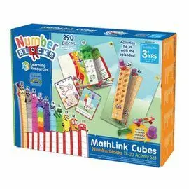 Juego Mathlink Cubes Numberblocks 11-20 Activity S