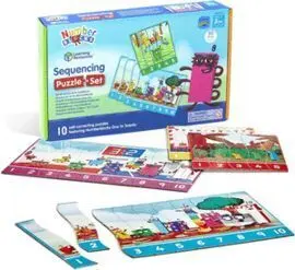 Juego Numberblocks Puzzle de Secuencias