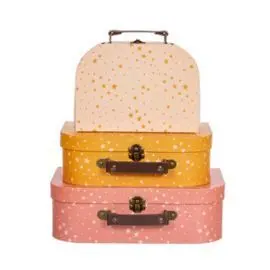 Set de 3 Maletas Estrellas