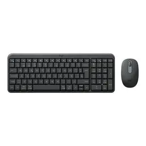 Teclado + Mouse Logitech Mk250 Inalambrico Negro
