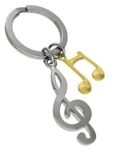 Llavero Metalmorphose Music Fashion- Shiny Gold