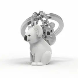 Llavero Metalmorphose Koala Mom Baby Charm