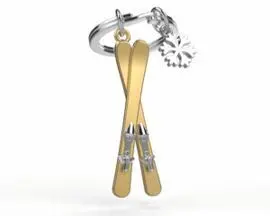 Llavero Metalmorphose Winter Ski