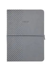 Cuaderno A5 con Elastico One Color Graphite