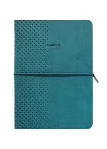Cuaderno A5 con Elastico One Color Ocean