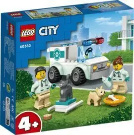 Lego Furgoneta Veterinaria de Rescate