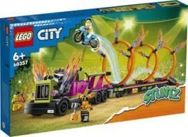 Lego Desafio Acrobatico: Camion y Anillos de Fuego