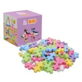 Juego Cubo Big Pastel Mix 100 Pcs Plus Plus