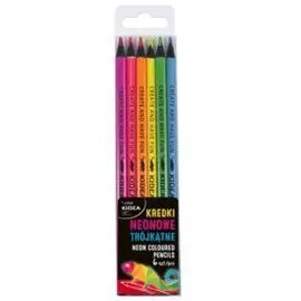 Set 10 Lapices Neon Triangular