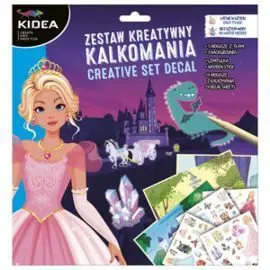 Calcomania Creativa Princesas Kidea