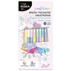 Lapices de Color Pastel de Doble Extremo 24 Col. K
