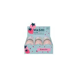 Expositor 24 Cinta Washi Tape Cute Girl 15X5 mm