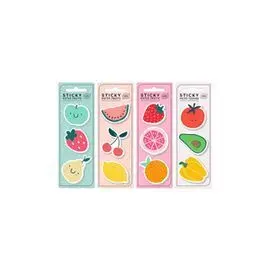 Pack Notas Adhesivas Fruits 4 Modelos