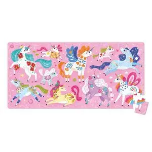 Juego Educativo I Love Unicorns Puzzle 4+