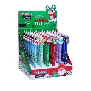 Expositor 36 Boligrafo Borrable Christmas